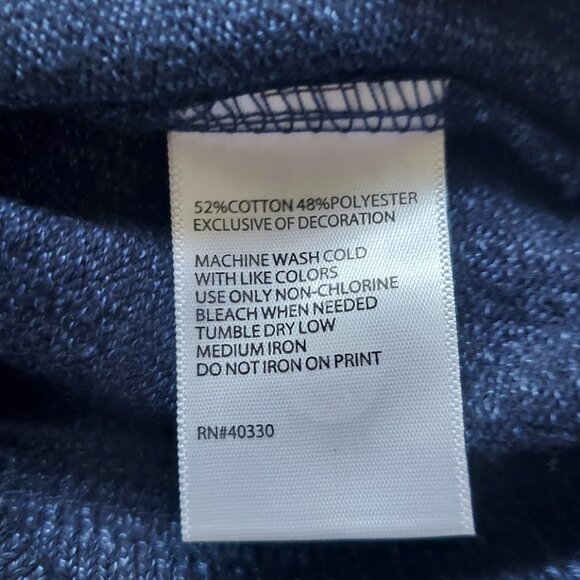 Hudson River Mens X-Large 1/4 Zip Long Sleeve Pullover Sweater Blue NWT - Picture 9 of 9